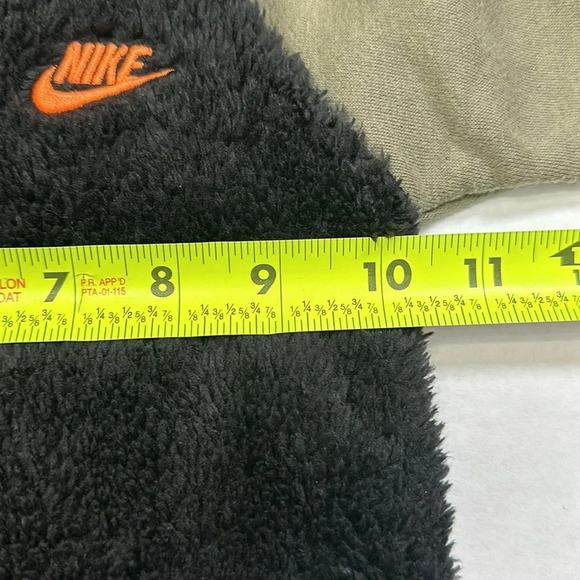 Nike Baby Fleece Bodysuit Size 6 Months Full Zip NWT - Picture 10 of 11